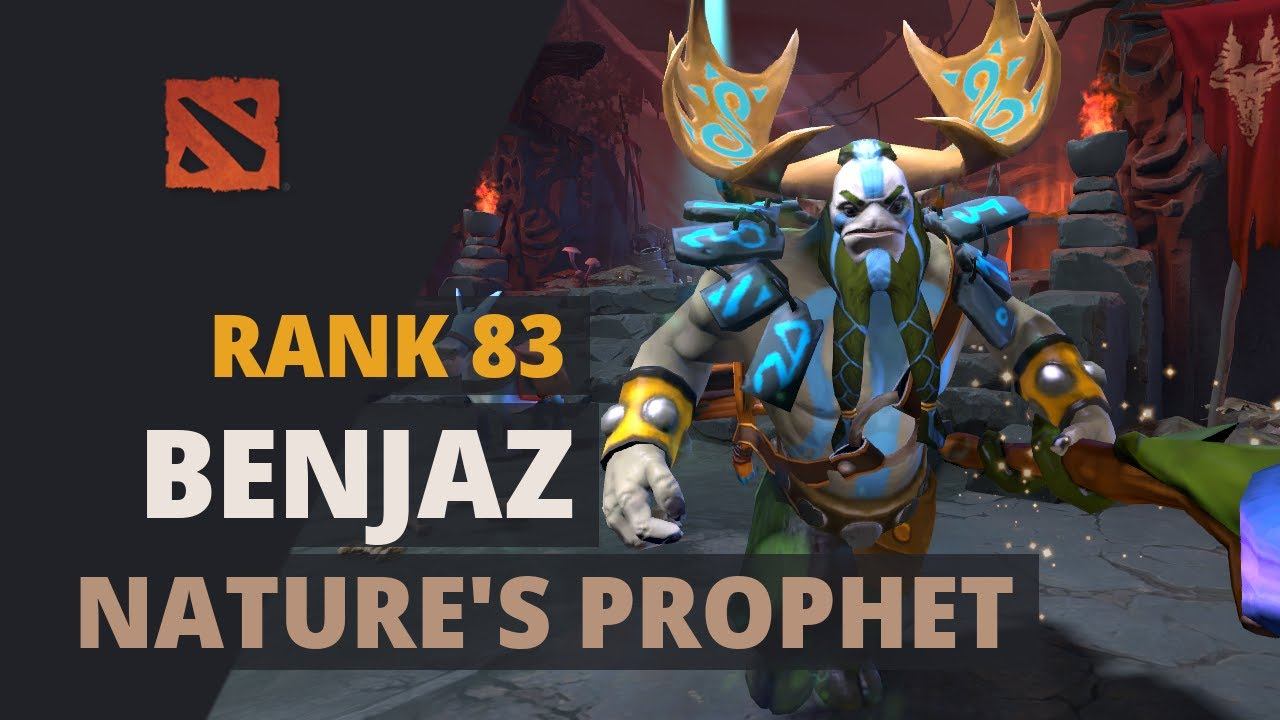 BENJAZ (Rank 83) plays Nature's Prophet Dota 2 Full Game смотреть онлайн