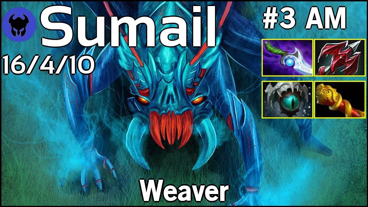 Sumail [EG] plays Weaver!!! Dota 2 7.20 смотреть онлайн