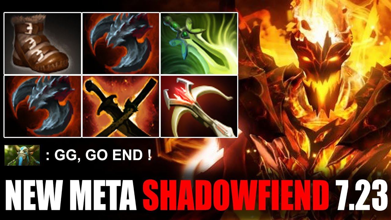 SICK BUILD SHADOWFIEND 7.23e | UNSTOPPABLE 20 KILLS STREAK - Dota 2 Highlights смотреть онлайн