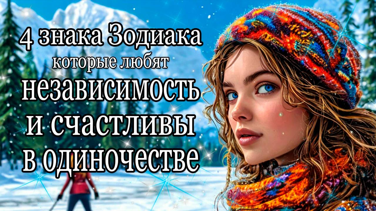 4 знака Зодиака, которые любят независимость и счастливы в одиночестве смотреть онлайн
