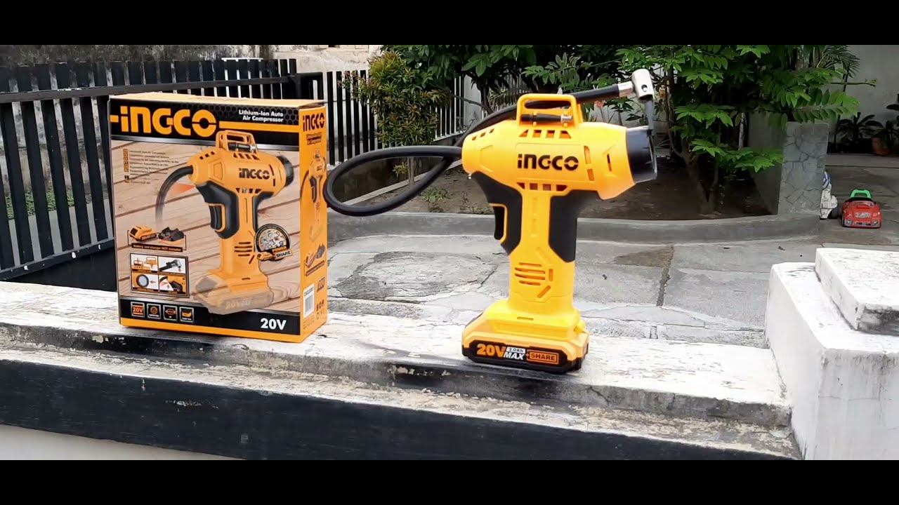 Review Singkat Pompa Ban Cordless 20 V Ingco CACLI2001 смотреть онлайн