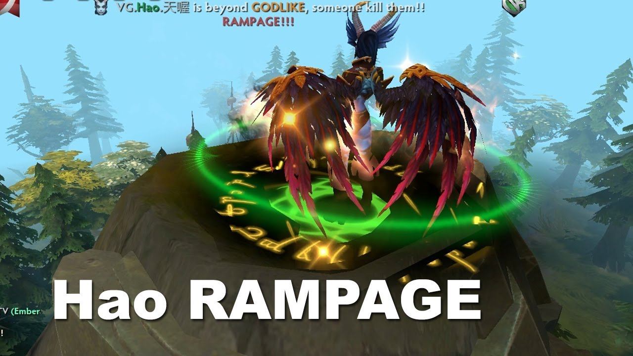 Dota 2 Hao QOP Rampages LGD TI5 смотреть онлайн