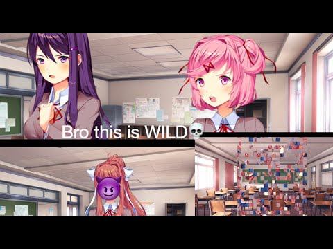 Monika is a TERRIBLE human being | DOKI DOKI LITERATURE CLUB PART 8 смотреть онлайн