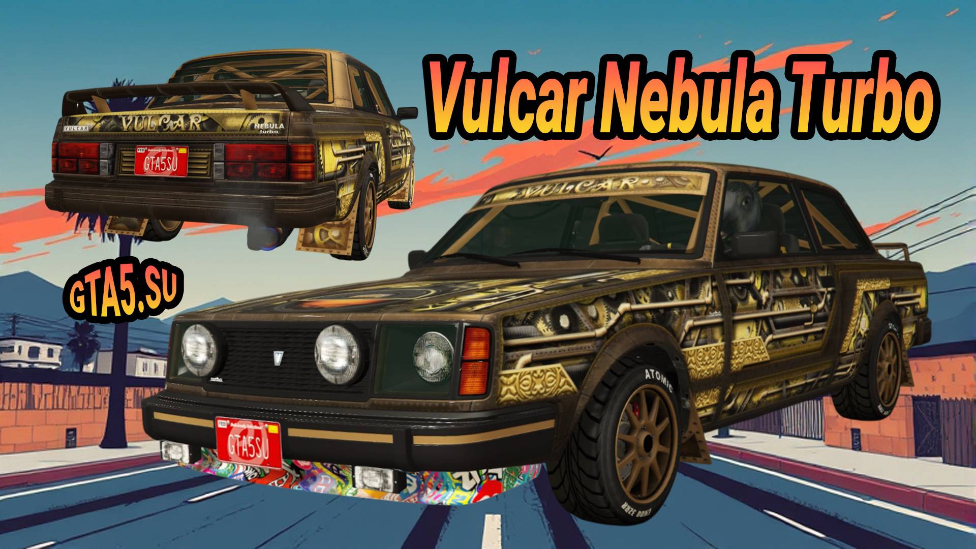 Машина для дрифта в GTA Online Vulcar Nebula Turbo смотреть онлайн