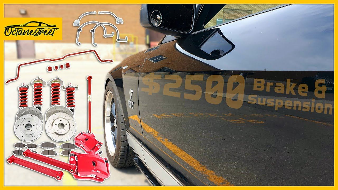 I installed $2500 worth of brake and suspension parts on my Mustang | Was it Worth it? смотреть онлайн