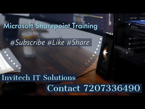 #sharepoint development classes |6 July 2020 by KK |call 9963338049 смотреть онлайн