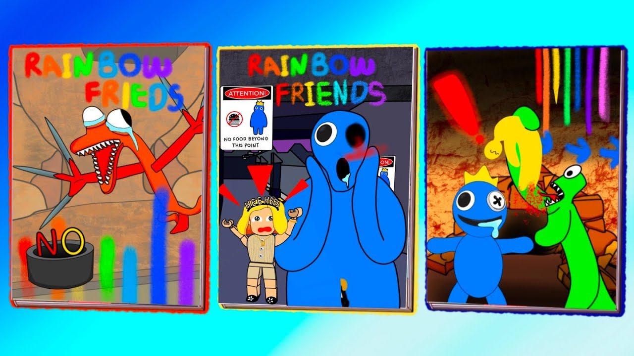 RAINBOW FRIENDS SURVIVAL GAMING BOOK / RAINBOW FRIENDS STORY BOOK