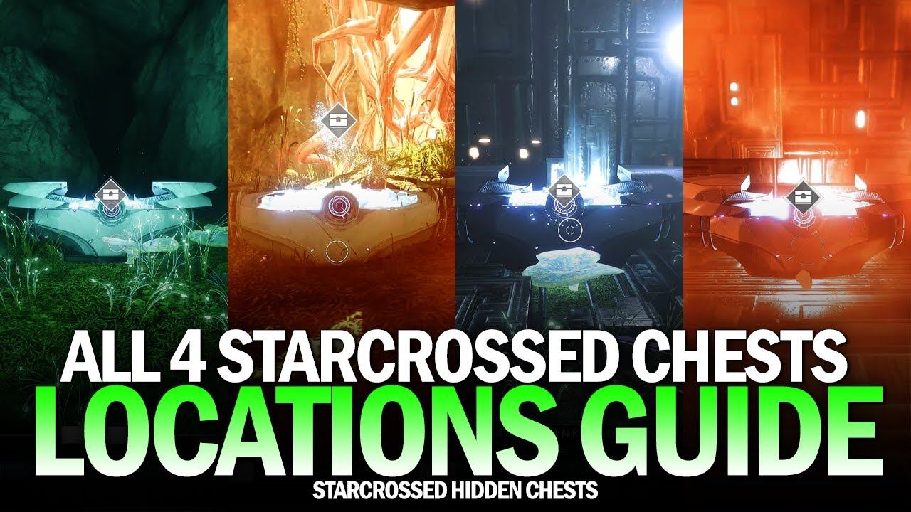 All 4 Starcrossed Secret Chest Locations Guide [Destiny 2] смотреть онлайн