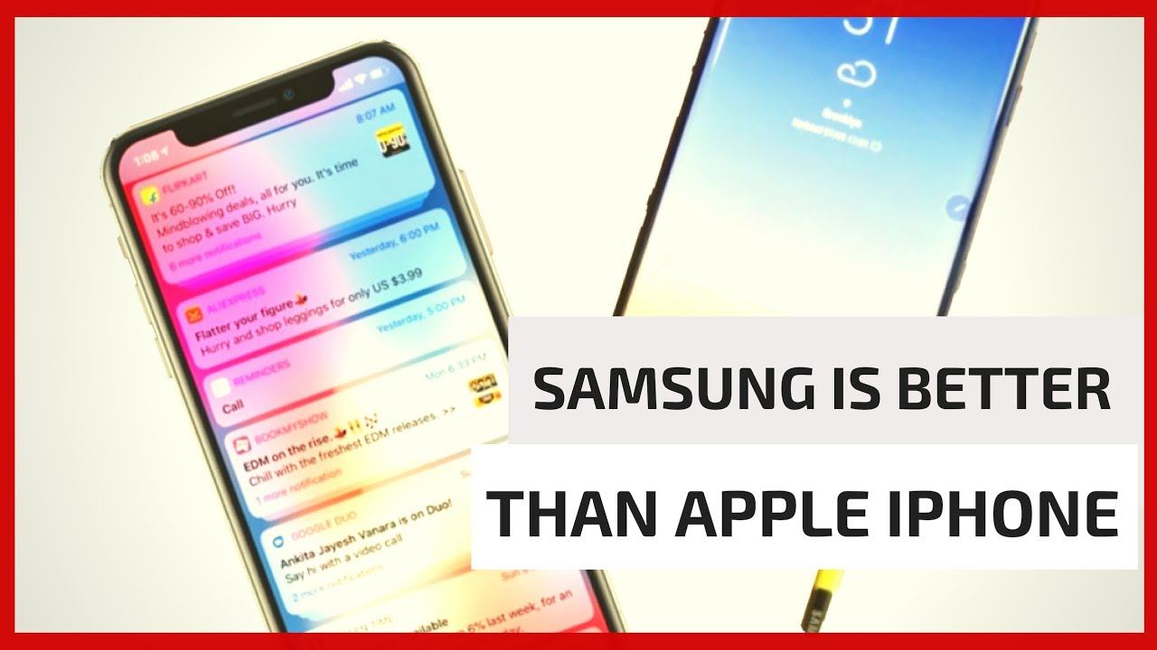 Is Samsung Better than Apple in 2019? YES,IT IS смотреть онлайн