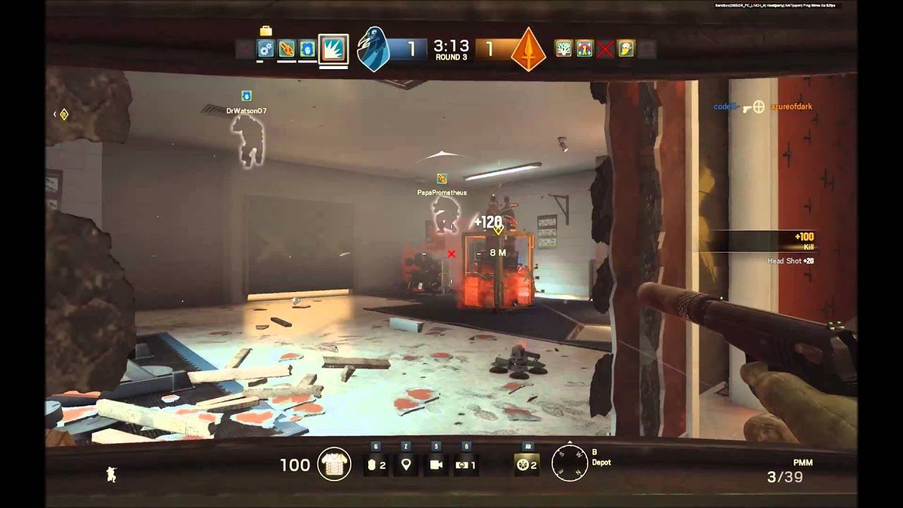 Rainbow Six Siege Beta 2015-10-04 01:49:27:158 Fuze House 3 Kills смотреть онлайн