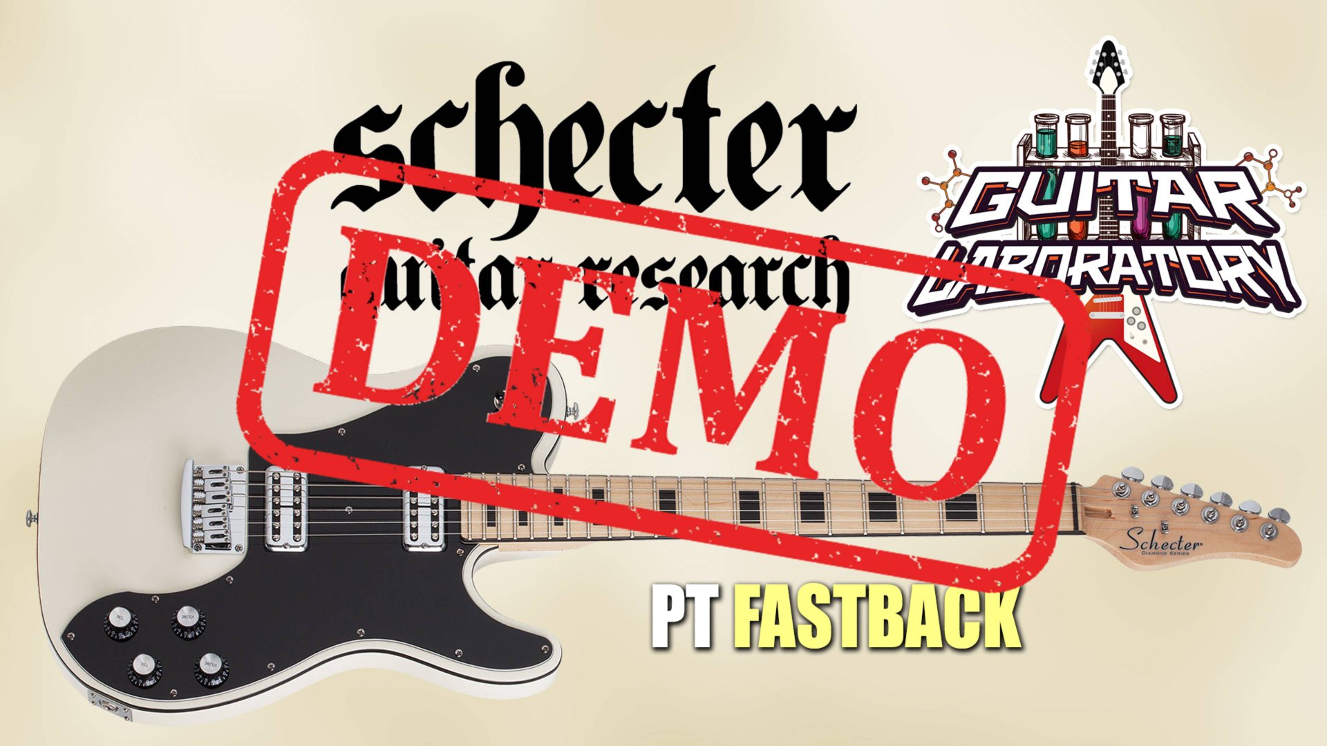 Электрогитара SCHECTER PT FASTBACK OWHT - демонстрация звучания смотреть онлайн