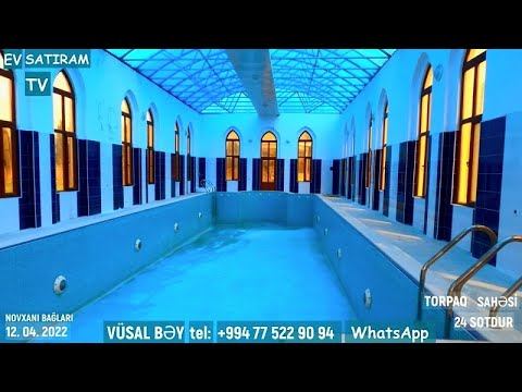 YENİ! 24 SOTDA HOVUZLU BAĞ SATILIR /Недвижимость в Баку / EV SATIRAM TV/ BAĞ EVLƏRİ 2022 смотреть онлайн