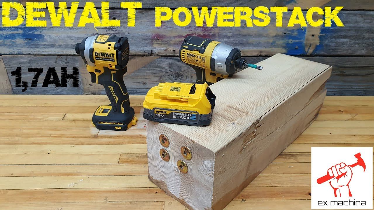 Dewalt Powerstack 1.7Ah Baterija! смотреть онлайн