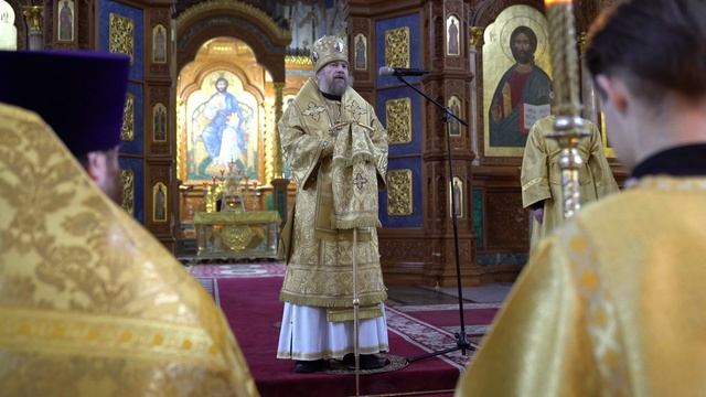 Проповедь епископа Воронежского и Лискинского ЛЕОНТИЯ после Божественной литургии смотреть онлайн