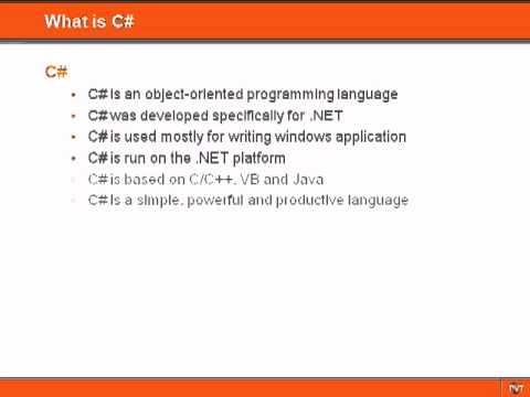 what is c#.FLV смотреть онлайн