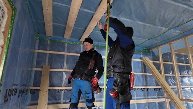 Обрешетка под гипсокартон в каркасном доме. смотреть онлайн