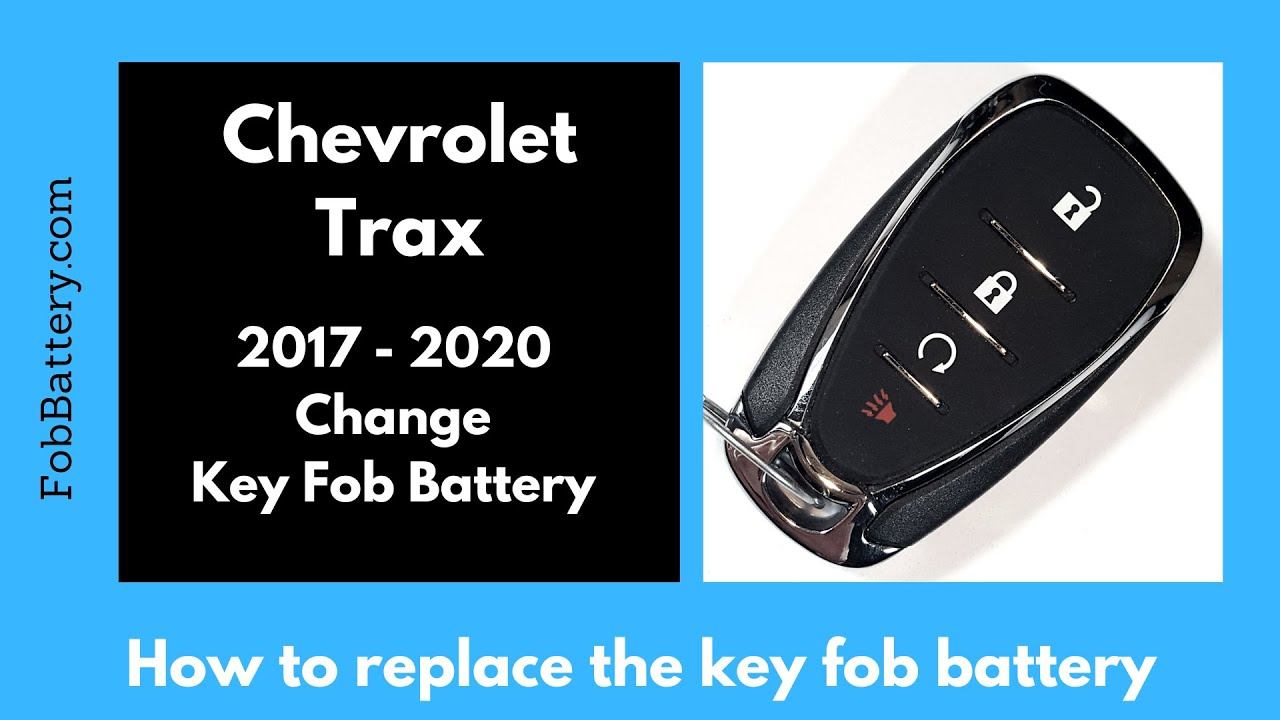Chevrolet Trax Key Fob Battery Replacement (2017 - 2020) смотреть онлайн