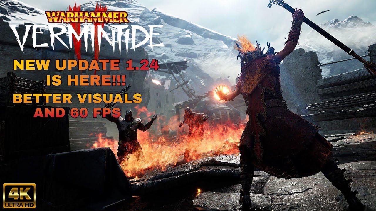 Warhammer: Vermintide 2 New Update 1.24 Is Here! With Performance Mode!!! смотреть онлайн