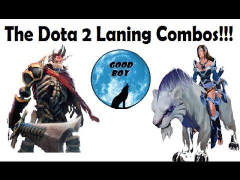 Dota 2 Top Laning Combos #5 - Mirana and Skeleton King Combo (GOODBOY Gameplay) смотреть онлайн