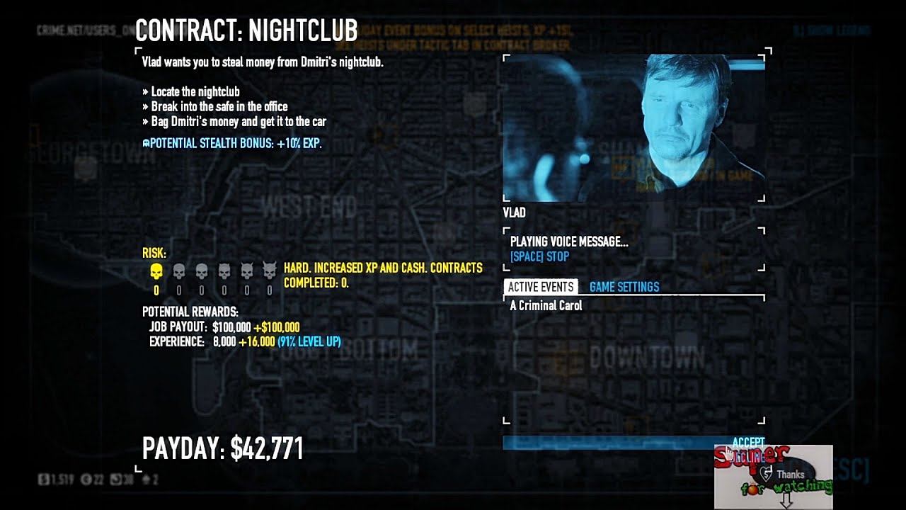 Christmas Event! Nightclub Mission! Payday 2 Gameplay смотреть онлайн