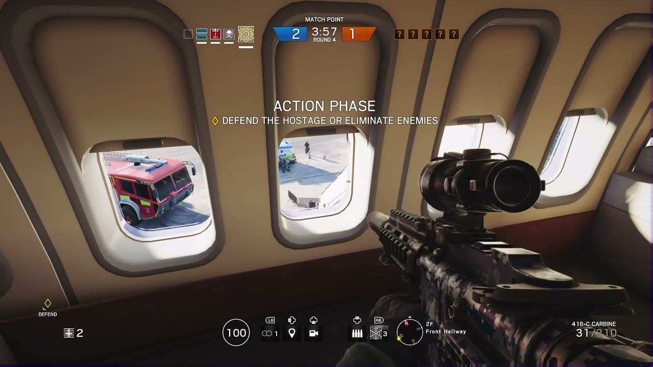 Jager Acog Gameplay - Rainbow Six Siege смотреть онлайн