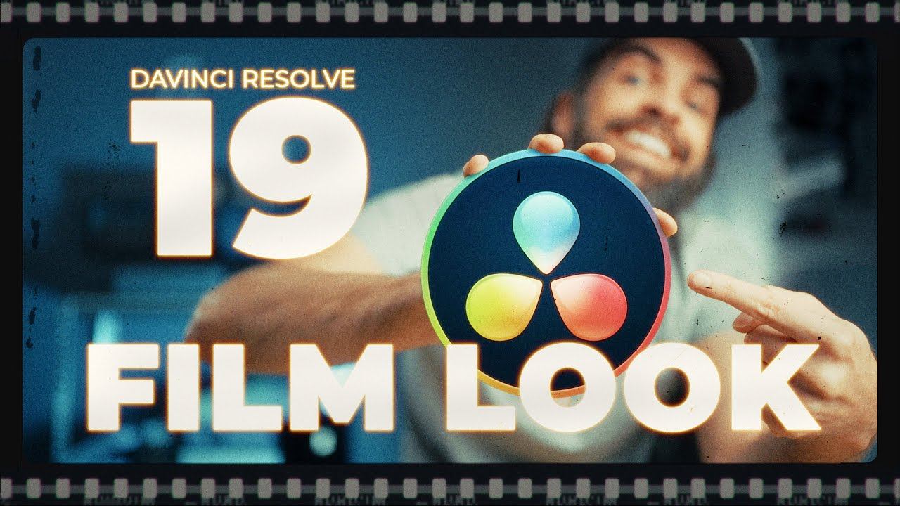 Creating a FILM LOOK Just Got SOOO EASY!! | DaVinci Resolve 19 Color Grading Tutorial смотреть онлайн