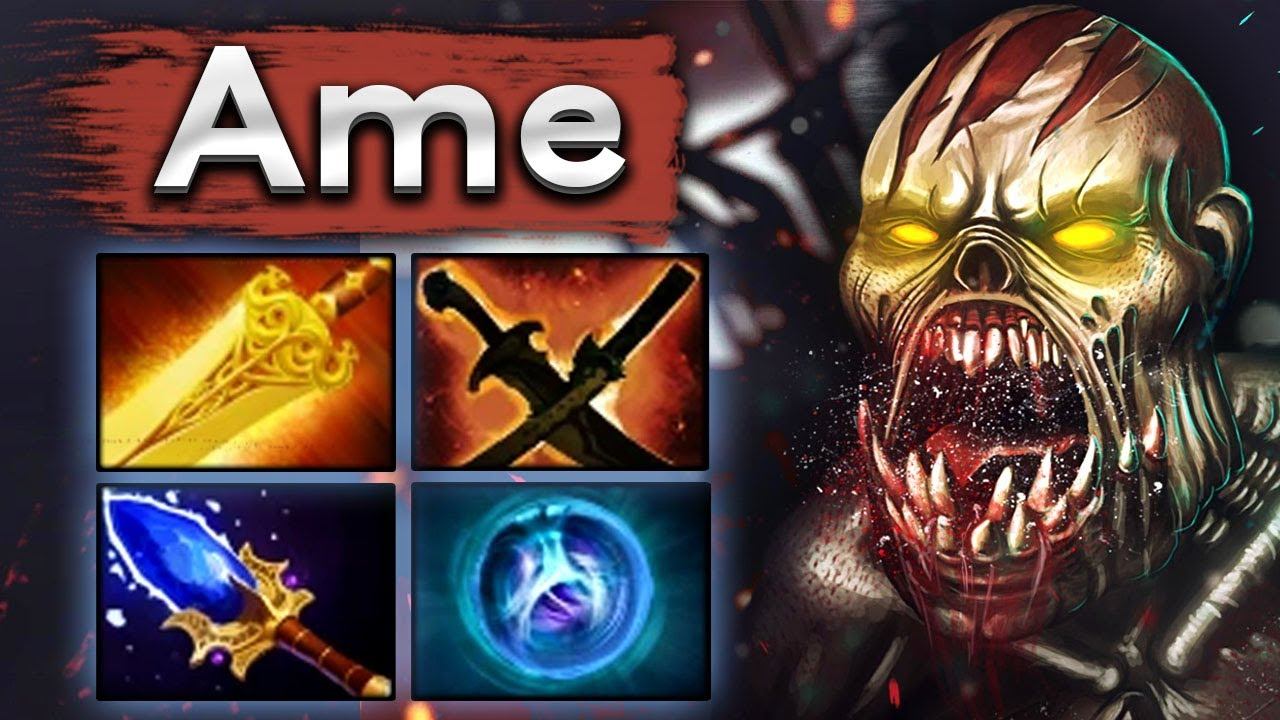 Аме на Лайфстилере, идеальная игра без смертей - Ame Lifestealer 7.35 DOTA 2