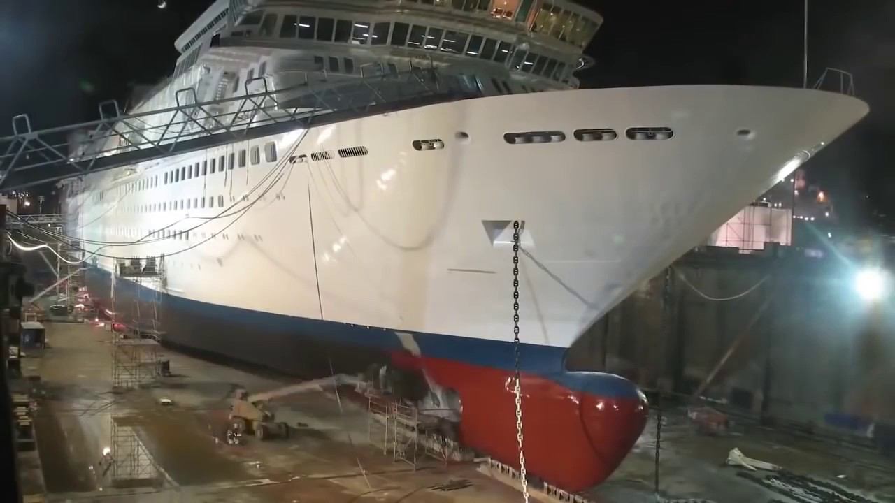 Удлиннение океанского лайнера. смотреть онлайн