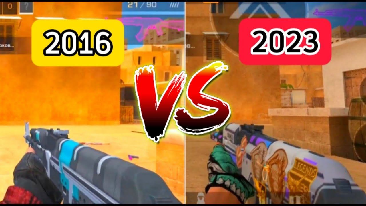 ЗВУКИ СТАНДОФФ 2 2016 VS 2023 смотреть онлайн