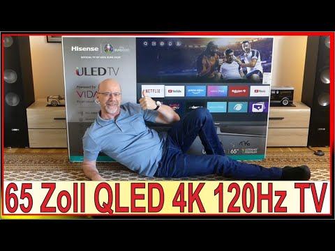 Hisense 65" QLED 4K 120Hz Smart TV [ Unboxing Einrichten ] Hisense 65U81GQ Ultra Premium HD EM 202 смотреть онлайн