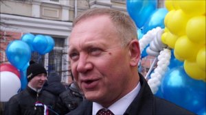 Генеральный директор ПАО «Магаданэнерго» Владимир Милотворский поздравляет с Первомаем