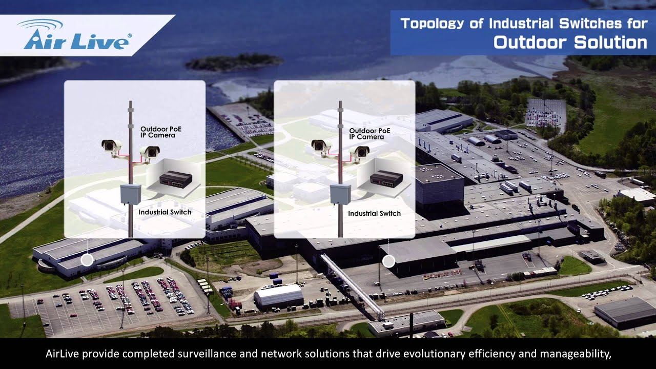 AirLive Industrial Switch for Factory Solution смотреть онлайн