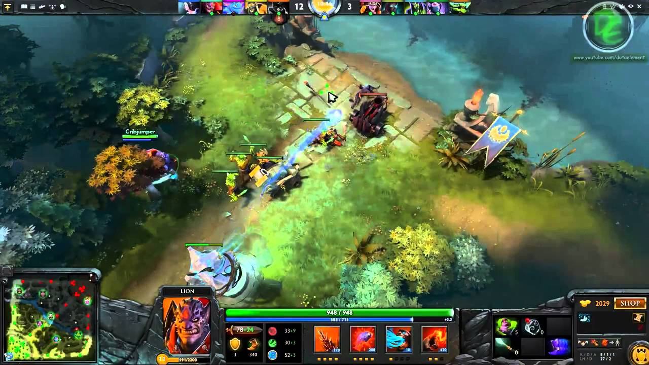 SexyBamboe Lion Dota 2 Full Game (Pub) смотреть онлайн