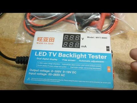 #1767 LED TV Backlight Tester (300 Volts!) смотреть онлайн