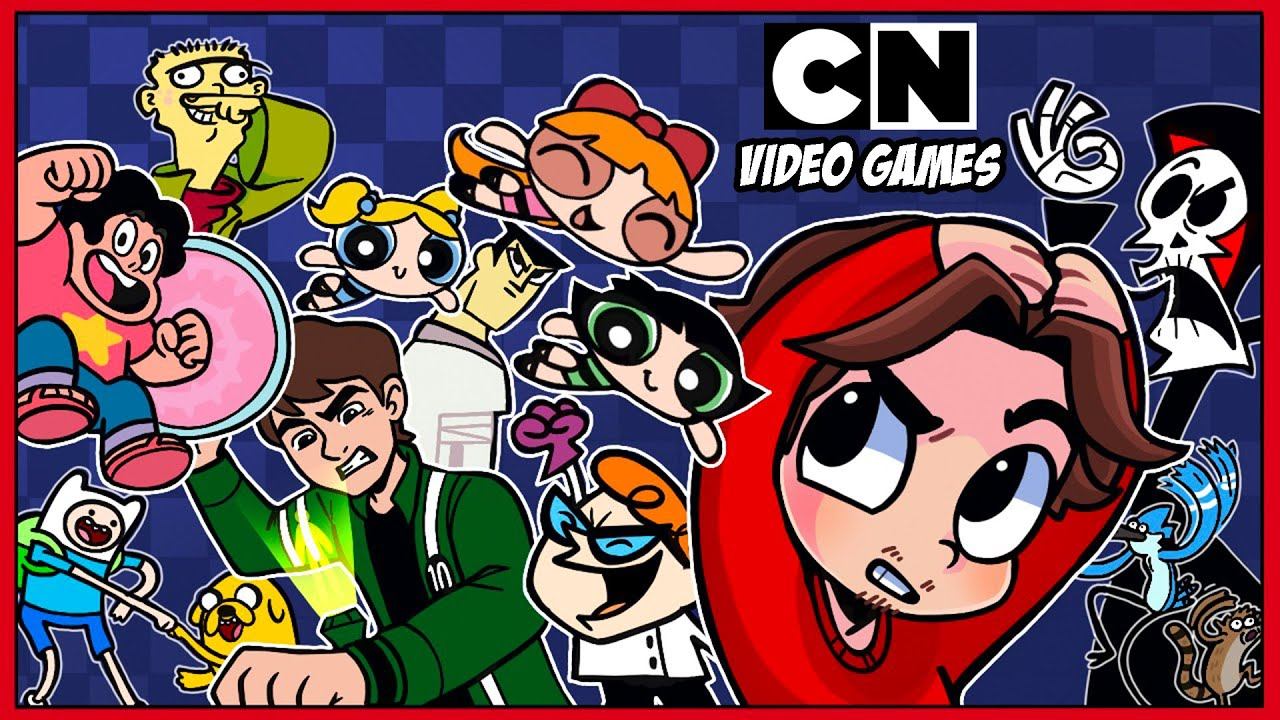 I played EVERY Cartoon Network Video Game - Cam Reviews смотреть онлайн