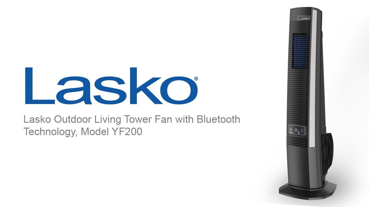 Lasko Outdoor Living Tower Fan with Bluetooth Technology, Model YF200 смотреть онлайн