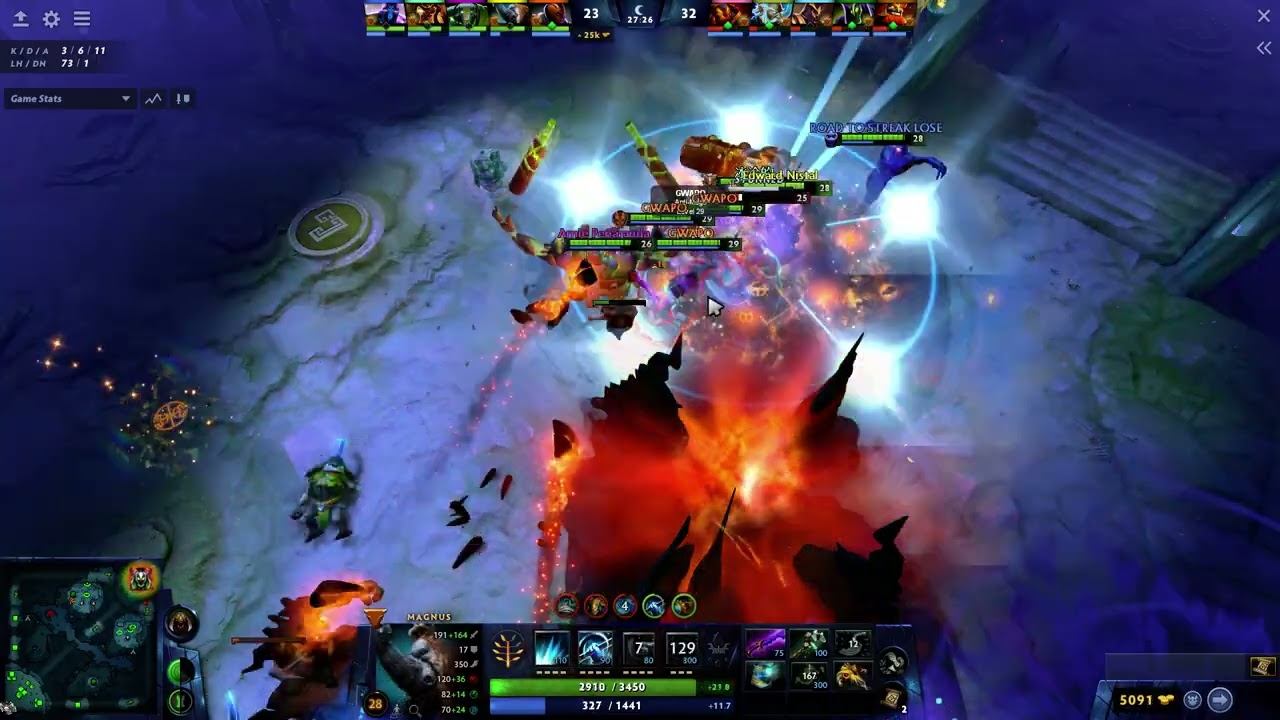 Dota 2 Wombo Combo (Magnus, Enigma & Earthshaker) смотреть онлайн