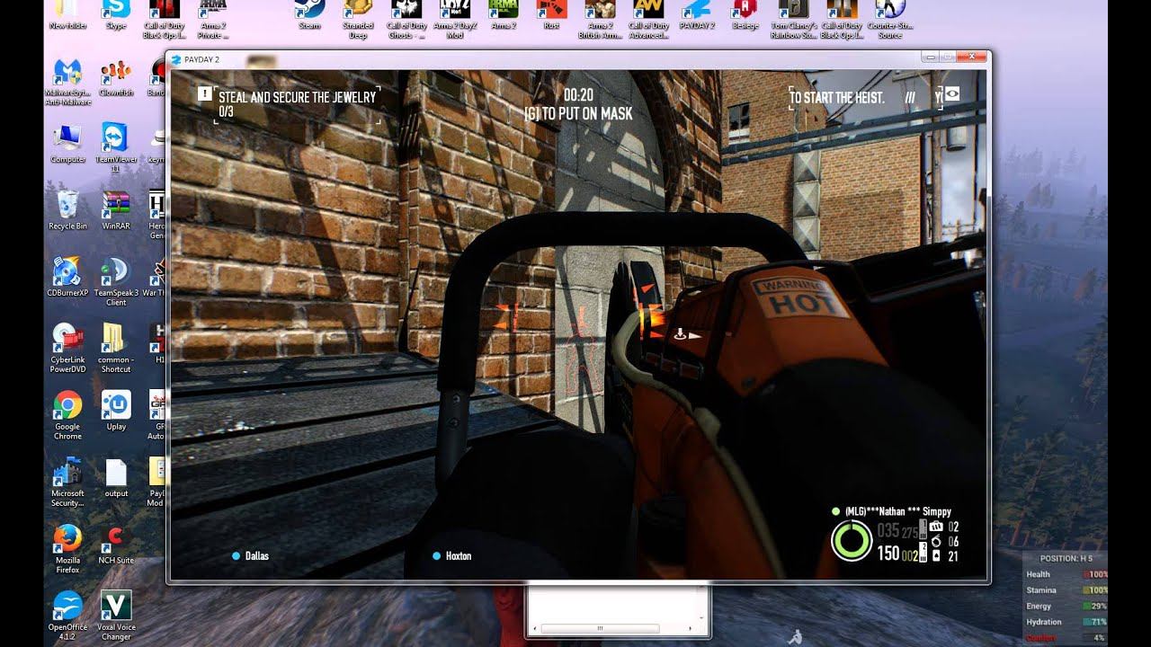 PayDay 2 mod menu смотреть онлайн