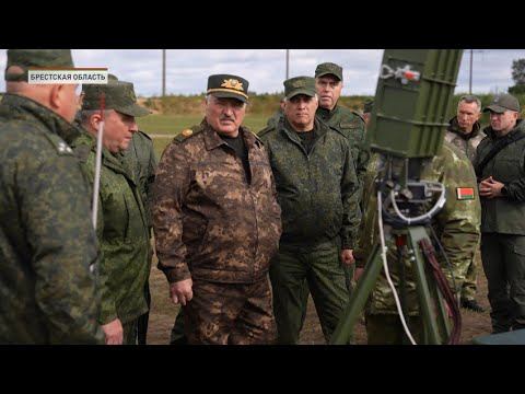 Президент ознакомился с одним из учебных объектов Минобороны в Брестской области смотреть онлайн