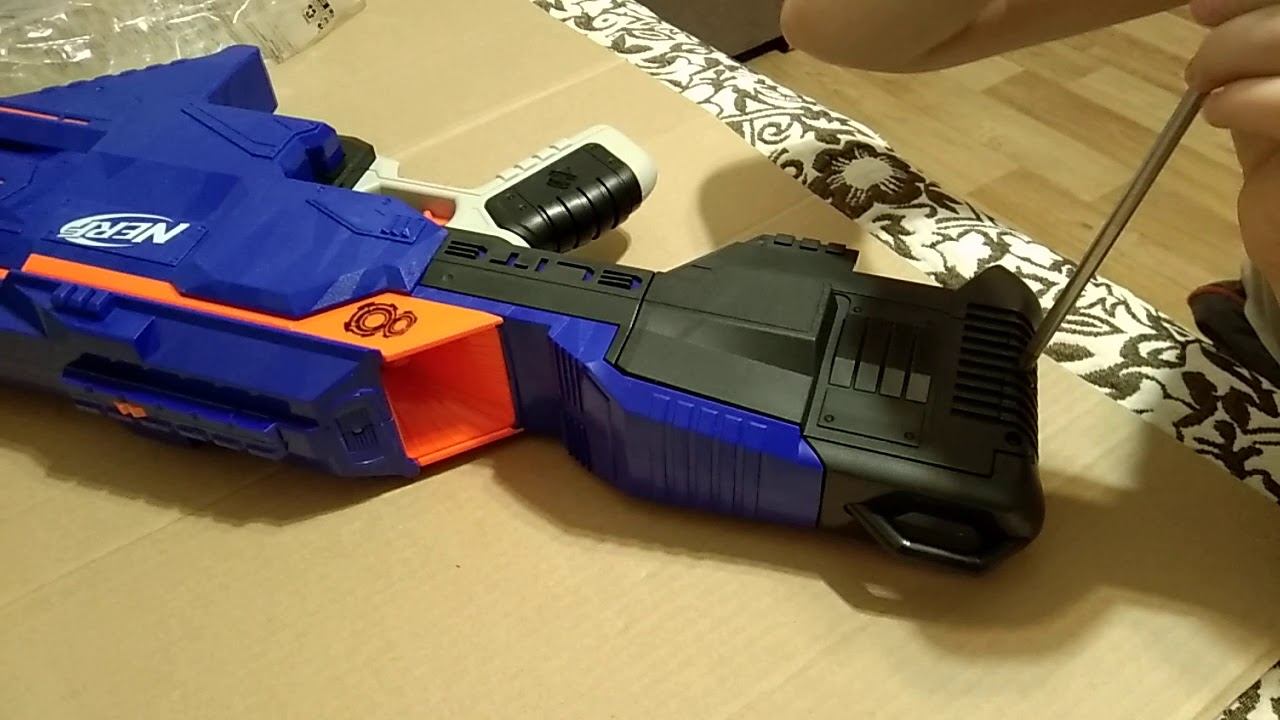 распаковка бластера Nerf ELIT infinus часть 1 смотреть онлайн