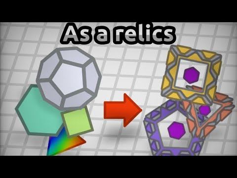 Arras.io All Shapes As Relics. Аррас.ио все формы в виде реликвий. [FANMADE]