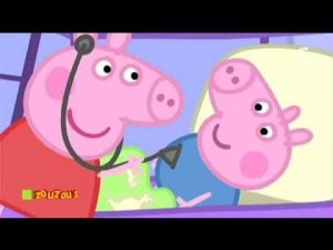 Французский язык по мультфильмам с субтитрами (FR - RUS) Peppa Pig. S1E03 Ma meilleure amie