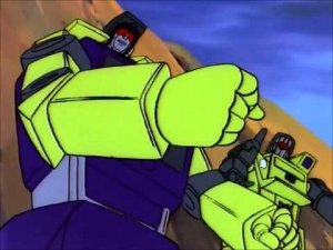 Transformers G1 Dinobots VS Constructicons