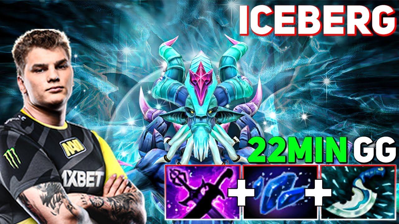 Iceberg Lehsrac mid finished Game in 22 minutes - DOTA 2 Leshrac Mid смотреть онлайн