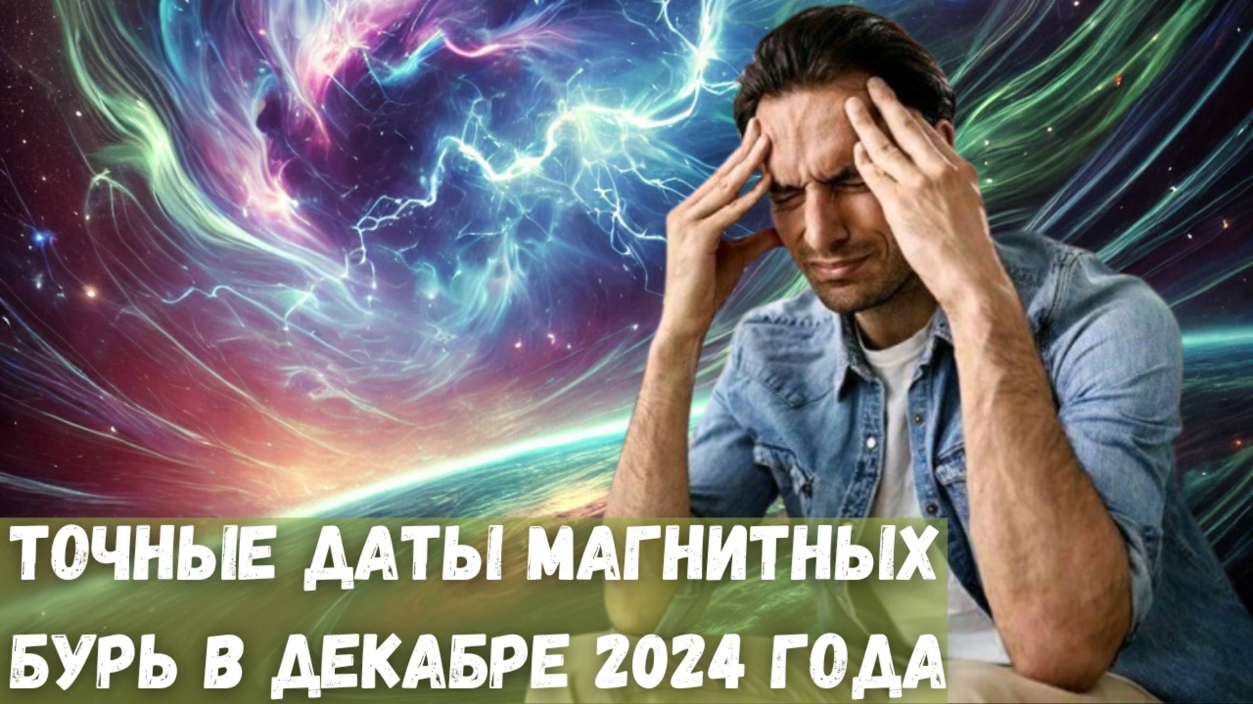 Точные даты магнитных бурь в декабре 2024 года смотреть онлайн