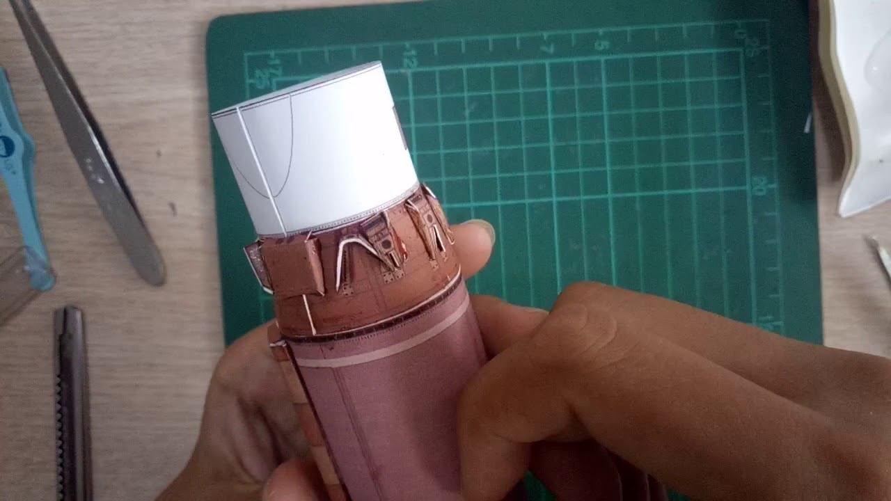 Atlas V 401 InSight paper model 1:96 смотреть онлайн