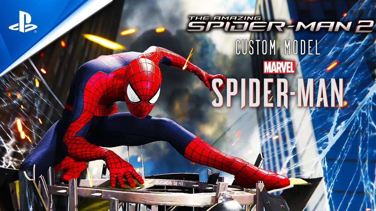 NEW TASM 2 Andrew Garfield Import Model - Spider-Man PC MODS смотреть онлайн