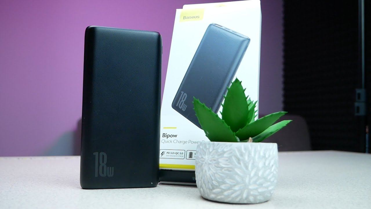 Baseus Bipow Power Bank 10000mah Power Delivery 3.0 Quick Charge 3.0 18W - KONKURS смотреть онлайн