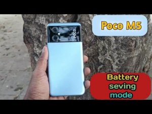 How To Enable Battery Saving Mode In Poco M5, Poco M5,Battery Saving Mode Kaise Enable Kare