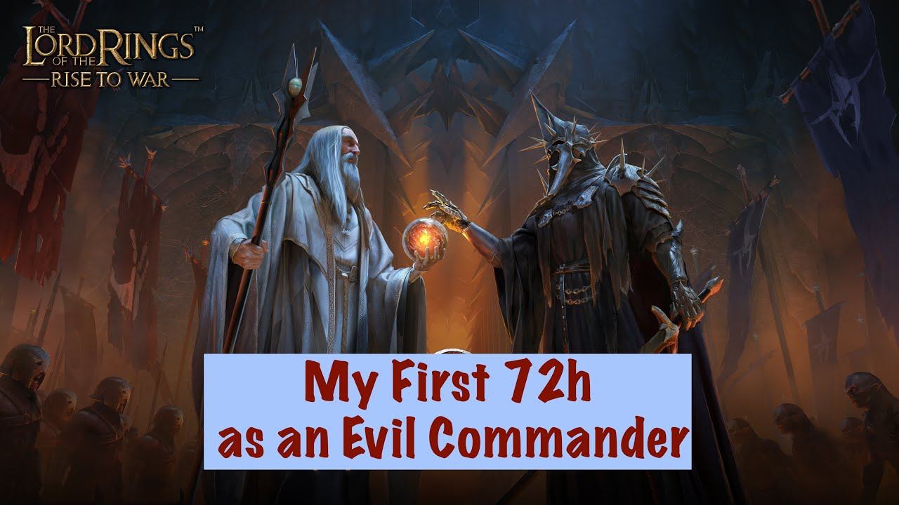 Lotr: Rise to War - Evil Faction Gameplay, My Account After 72 Hours смотреть онлайн
